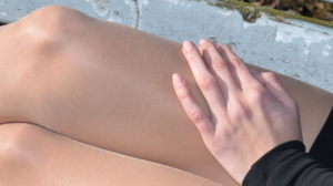 hautfarbene strumpfhose